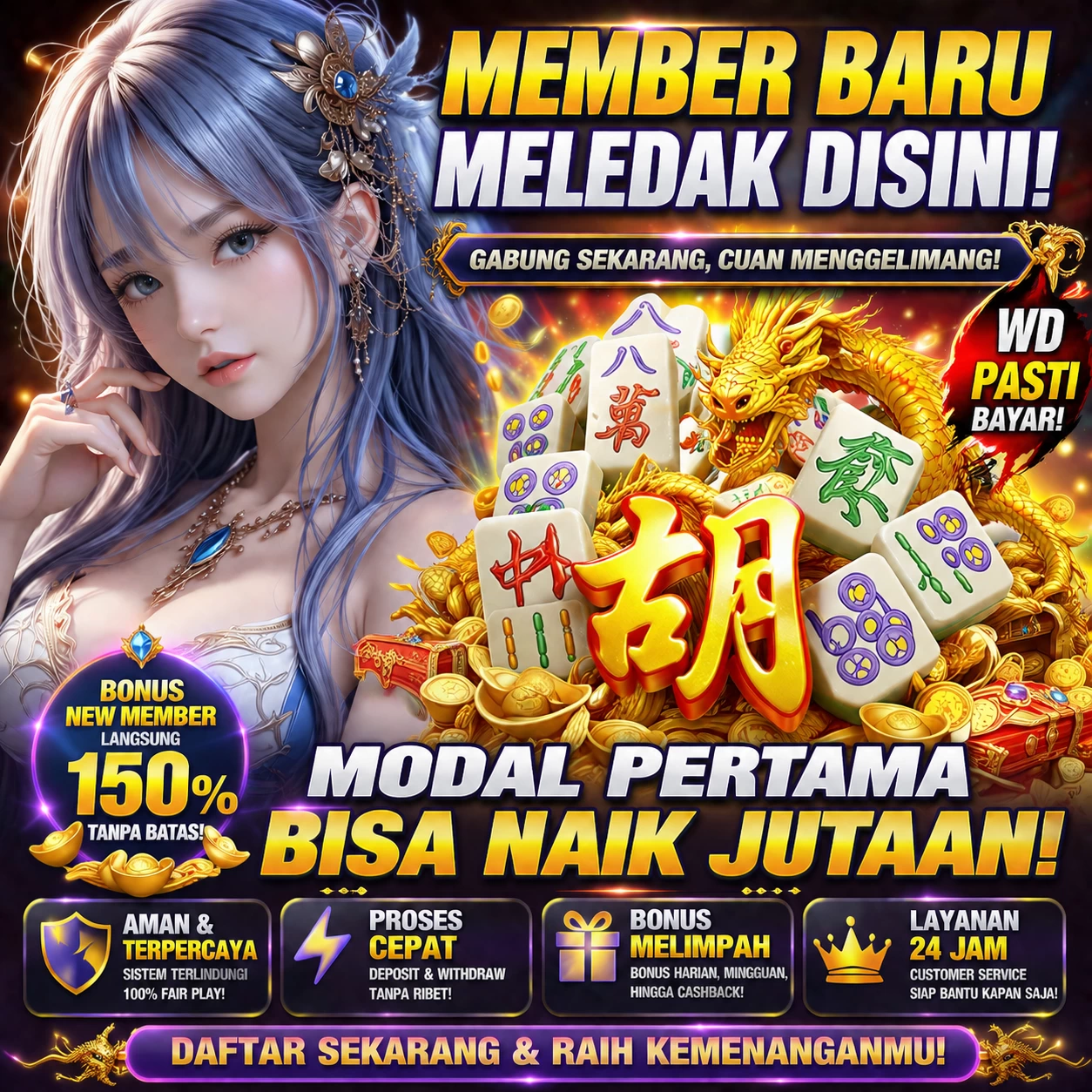 Interface aplikasi setelah instalasi berhasil